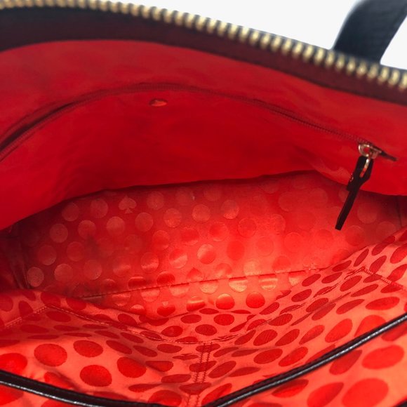 Kate Spade Kirk Park Black Saffiano Leather Bag - Picture 8 of 9